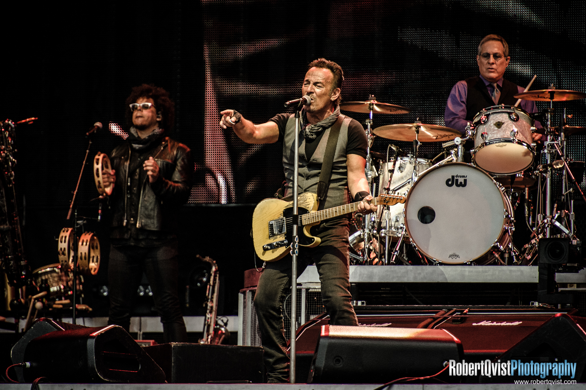 Konsert Bruce Springsteen Ullevi Robert Qvist Photography